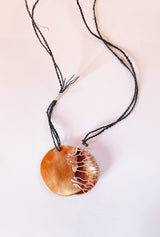 Necklace copper thread